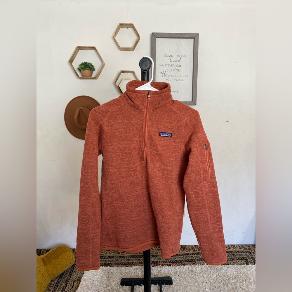 Patagonia 1-4 zip sweater in Small